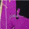 Image 2 : Gail Rodgers, "Barbie" Hand Signed Original Hand Pulled Silkscreen Mixed Media on Canvas with Letter