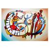 Image 1 : Alfred Gockel, "Missisippi Delta Blues" Hand Signed Limited Edition on Canvas with Letter of Authent