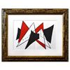 Image 1 : Alexander Calder- Lithograph "DLM141 - Triangles rouges"