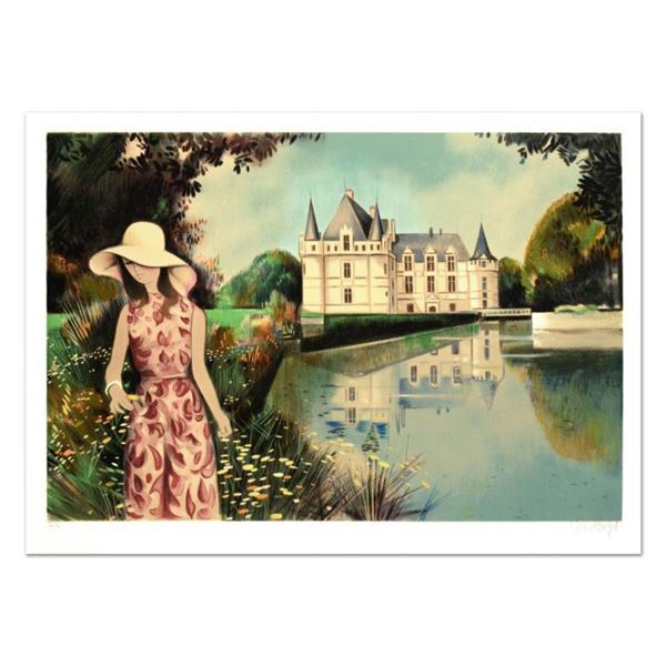 Robert Vernet Bonfort, "Solitude" Limited Edition Lithograph, Numbered and Hand Signed.