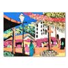 Image 1 : Paul Blaine Henrie (1932-1999), "Afternoon on Olivera St" Hand Signed Original Painting on Canvas (3