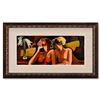 Image 1 : Michael Kerzner, "Sisters" Framed Limited Edition Serigraph, AP Numbered 2/65 and Hand Signed with L
