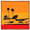 Image 1 : Claudio Santini, "Ciytyscape 11" Framed Hand Signed Limited Edition on Canvas with Letter of Authent