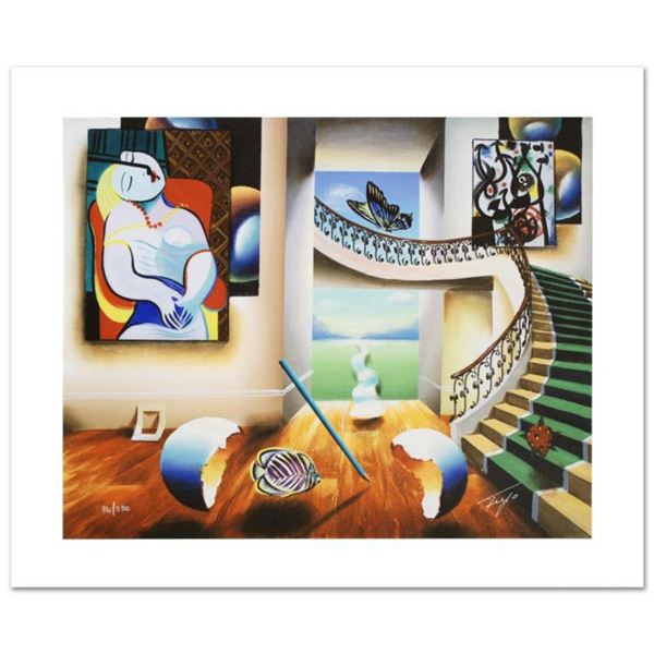 "Dreaming" Limited Edition Giclee on Canvas by Ferjo, Numbered and Hand Signed by the Artist. Includ