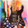 Image 2 : KAT, "American Stratocaster" Limited Edition Lithograph, Numbered and Hand Signed with Certificate o