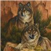 Image 3 : Larry Fanning (1938-2014), "Summer Retreat - Gray Wolves" Limited Edition on Canvas, AP Numbered and