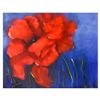 Image 1 : Victoria Montesinos, Original Oil Painting on Canvas (40" x 30"), Hand Signed with Letter of Authent