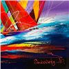 Image 2 : Natalia Sinkovsky, Hand Signed Original Acrylic Painting on Canvas with Letter Authenticity.