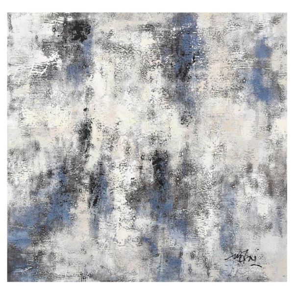 Mani, Original Oil Painting (36" x 36") on Canvas, Hand Signed with Letter of Authenticity.