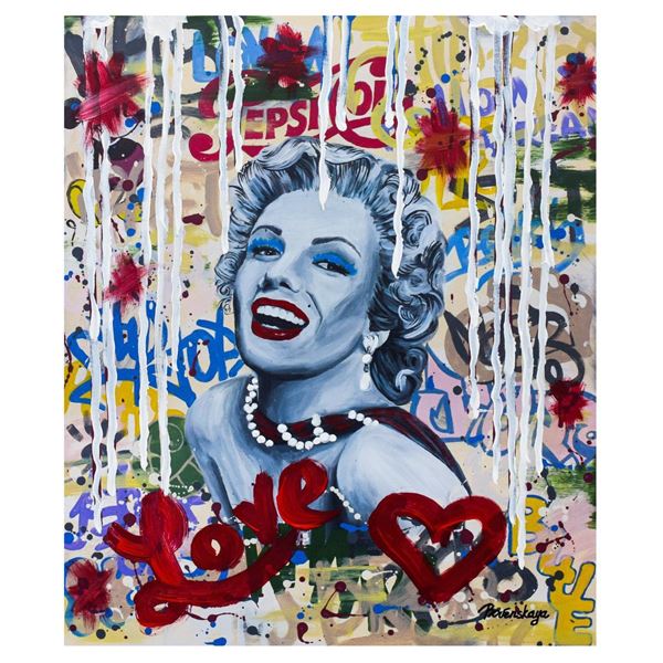 Nastya Rovenskaya- Mixed Media "Smile"