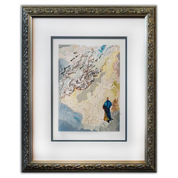 Salvador Dali- Original Color Woodcut on B.F.K. Rives Paper "Paradise 20"