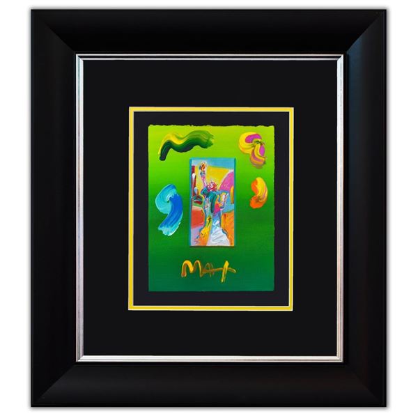 Peter Max- Original Mixed Media "Statue of Liberty Ver. I #118"