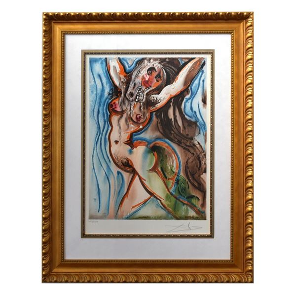 Salvador Dali- Lithograph "Dalinean Horses, Woman-Horse, 1972"