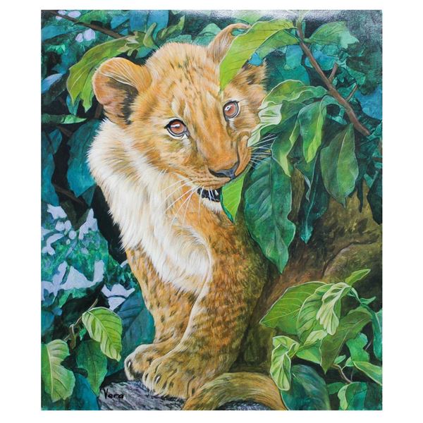 Vera V. Goncharenko- Original Oil on Canvas "Baby"