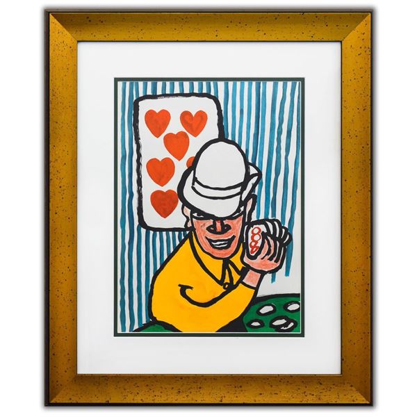 Alexander Calder- Lithograph "DLM212 - Joueurs de cartes II"