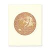 Image 1 : Guillaume Azoulay, "Capricorn" Limited Edition Etching with Gold Leafing, Hand Signed and numbered 3