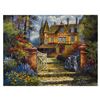 Image 3 : Anatoly Metlan, "Castle in the Woods" Framed Limited Edition Serigraph, EA Numbered 31/65 and Hand S