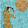 Image 2 : Marina Raiskin, Hand Embellished Limited Edition on Canvas, Numbered and Hand Signed with Letter of 