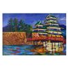 Image 1 : Yana Rafael, "Visiting China" Hand Signed Original Painting on Canvas with COA.