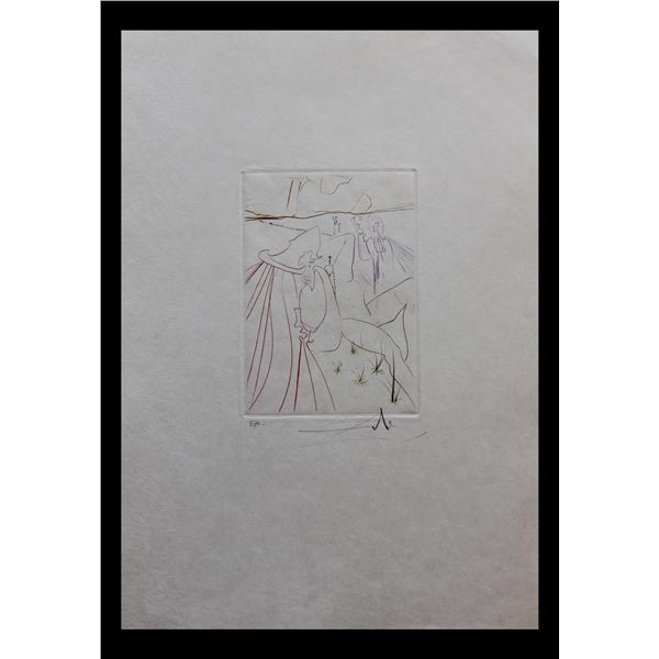 Salvador Dali- Original Engravings in color "La Ressuscite"