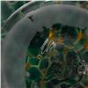 Image 3 : "Large Ikebana Flower Bowl" Hand-Blown Glass Bowl, Hand Signed by GartnerBlade Glass.