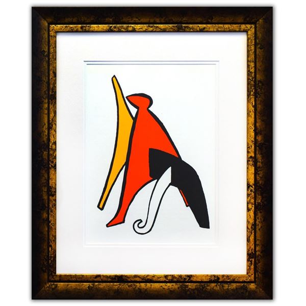 Alexander Calder- Lithograph "DLM141 - Sabot et bonnet phrygien"