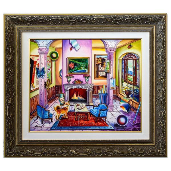 Alexander Astahov- Original Oil on Canvas "Winter Is Coming"