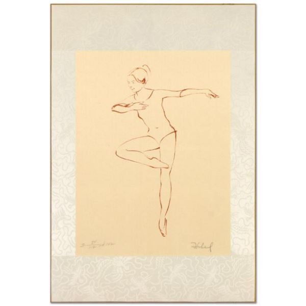 Edna Hibel (1917-2014), "Pirouette" Limited Edition Lithograph, Numbered and Hand Signed with Certif