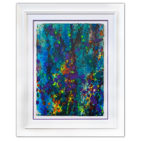 Wyland- Original Watercolor "Pollack Coral Reef"