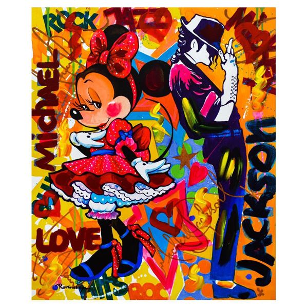 Nastya Rovenskaya- Mixed Media "Back To Back"