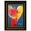 Image 1 : Peter Max- Original Mixed Media "Angel with Heart"