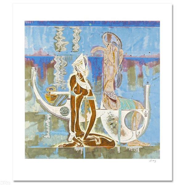 "Rhyme of Sea" Limited Edition Serigraph (34" x 38") by Renowned Artist Lu Hong, Numbered and Hand S