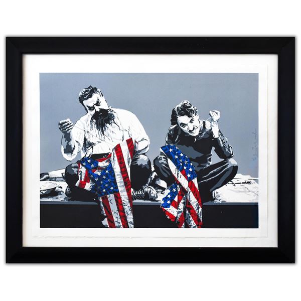 Mr. Brainwash- Silkscreen Serigraph "Recovery Plan"