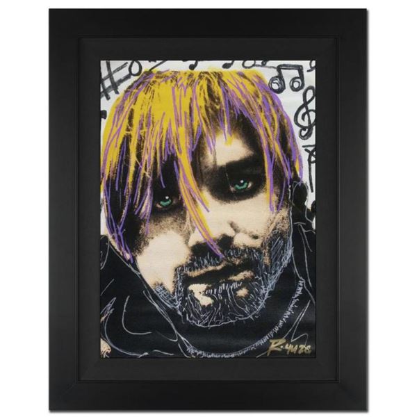 Ringo Daniel Funes - (Protege of Andy Warhol's Apprentice - Steve Kaufman) - "Kurt's Music Notes" Fr