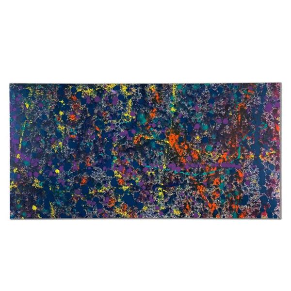 Wyland, "Coral 5.1" Hand Signed Original Painting on Canvas with Letter of Authenticity.