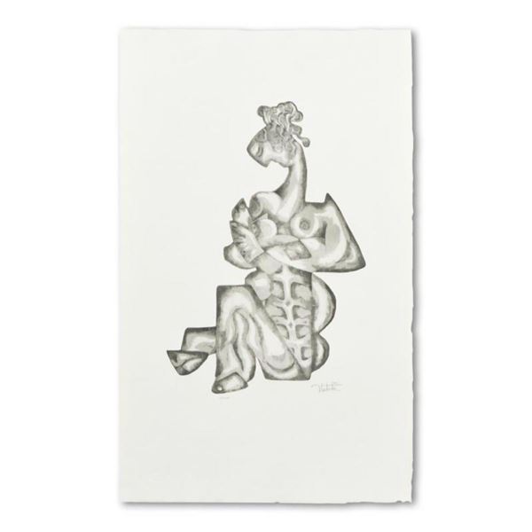 Alexandra Nechita, "She Wants Nothing in Return" Limited Edition Aquatint, AP Numbered 4/7 and Hand 