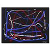 Image 1 : Tom Pergola, "Red White and Blue" Original Acrylic Painting on Gallery Wrapped Canvas, Hand Signed w
