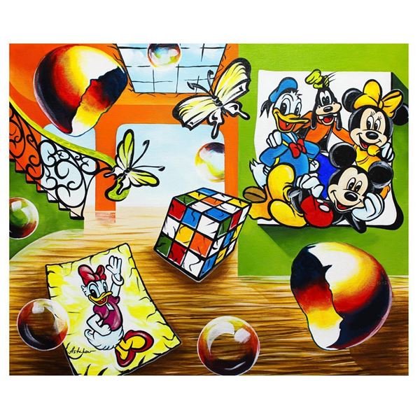 Alexander Astahov- Original Oil on Canvas "Good Vibes"