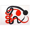 Image 2 : Alexander Calder- Lithograph "DLM201 - Deux serpents"