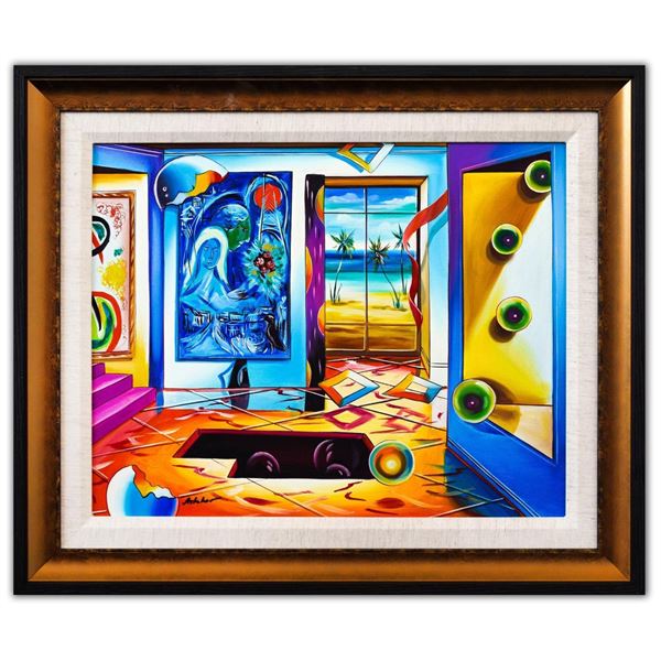 Alexander Astahov- Original Oil on Canvas "Bahamas Beach"