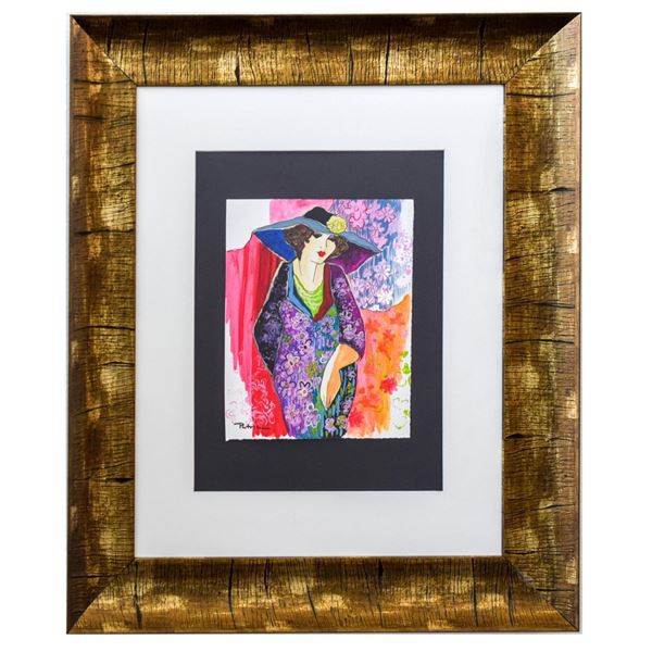 Patricia Govezensky- Original Mixed Media "Laura"