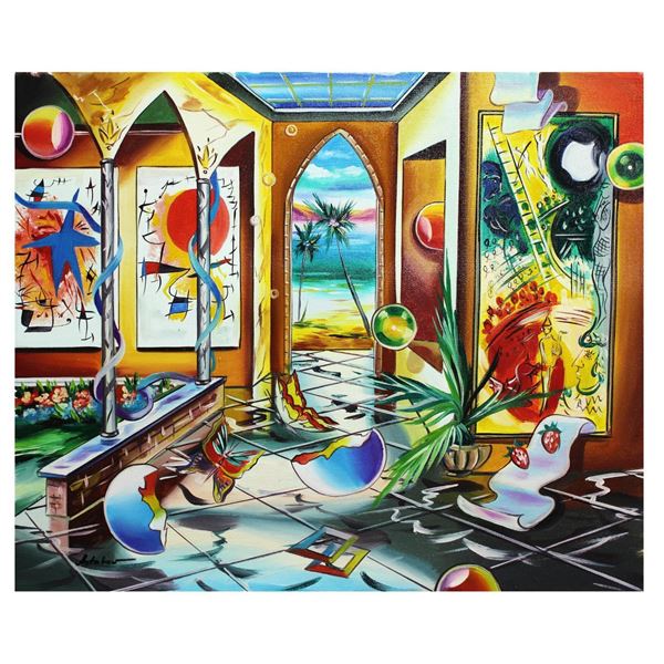 Alexander Astahov- Original Oil on Canvas "Tel-Aviv"