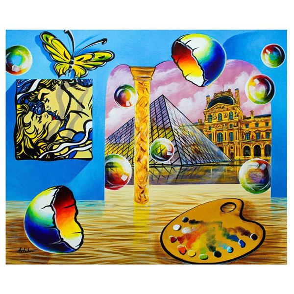 Alexander Astahov- Original Oil on Canvas "The Open House"