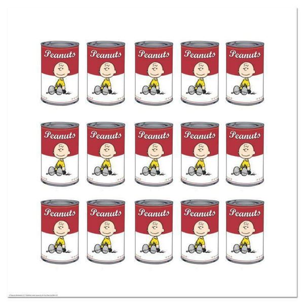 Peanuts, "Can" Hand Numbered Limited Edition Fine Art Print with Certificate of Authenticity.