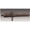 Image 2 : CAST IRON FLUTTED CANNON OF UNKNOWN ERA: . Thi