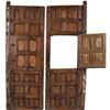 Image 4 : PAIR OF MATCHED CEDAR MEXICAN COLONIAL DOORS. Th