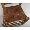 Image 2 : 19TH CENTURY SPANISH COLONIAL OAK COWHIDE CHAIR.