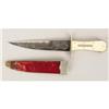 Image 1 : An 'Arkansas Toothpick' Bowie Knife by Butcher C