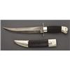 Image 2 : AN AMERICAN-MADE BOWIE, EBONY HANDLE ca.1840