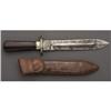 Image 2 : A MILITARY STYLE BOWIE KNIFE - C. HEINZ, SOUTH C